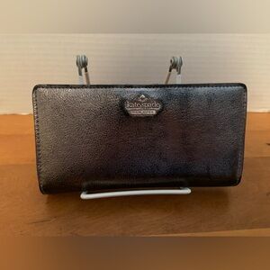 Kate Spade Silver Snap Wallet